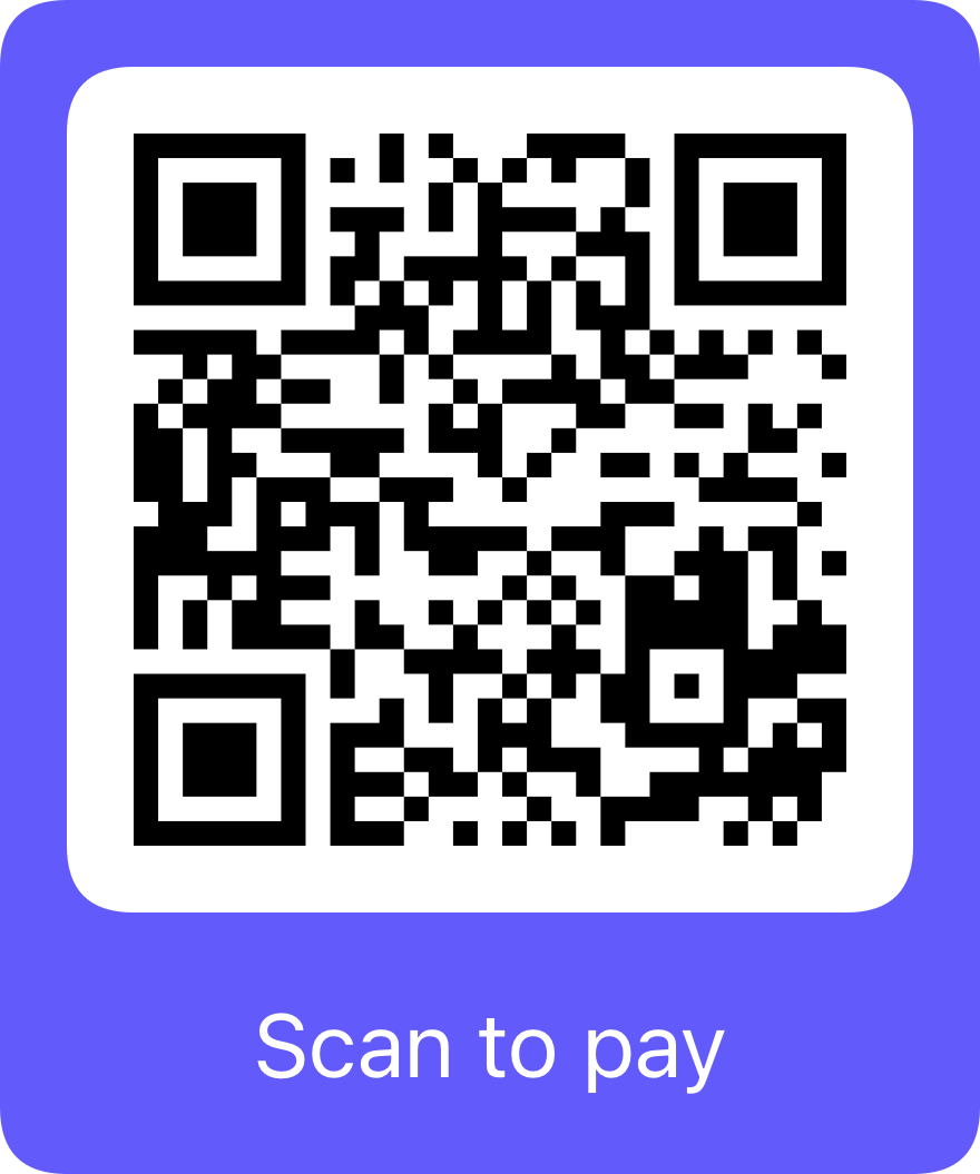 GBP donation QR code